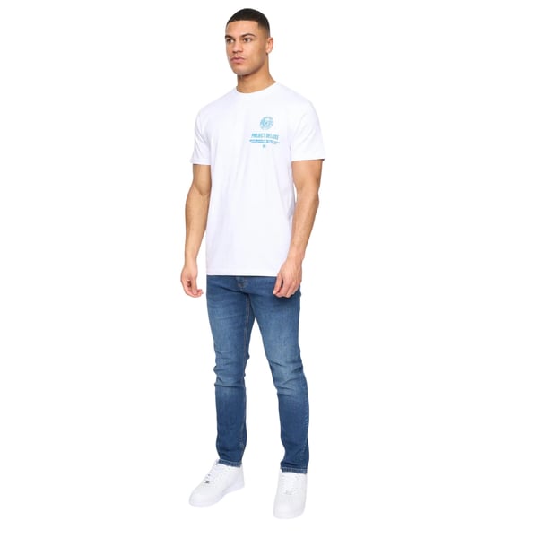 Henleys Miesten Henstamp Puuvilla T-paita