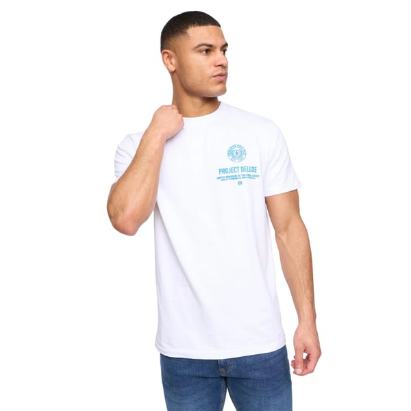 Henleys Miesten Henstamp Puuvilla T-paita