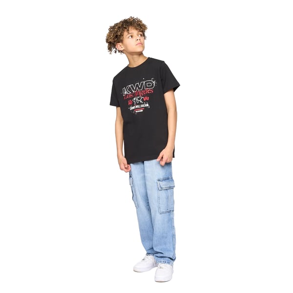 Kings Will Dream T-shirt med kort til drenge