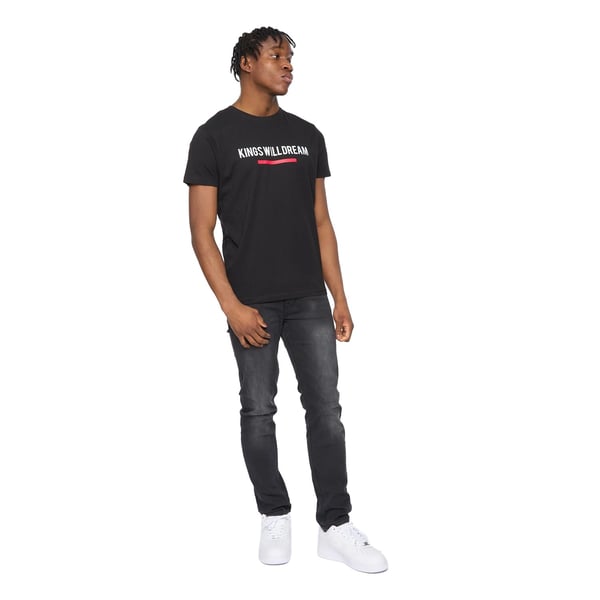 Kings Will Dream Mens Dollar Bill Back Print T-Shirt