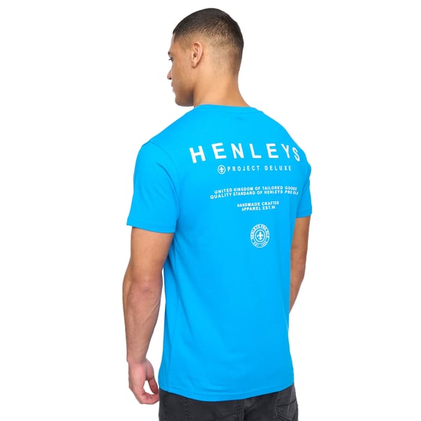 Henleys Miesten Henstack T-paita (5 kpl:n pakkaus)