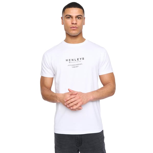 Henleys Miesten Henstack T-paita (5 kpl:n pakkaus)