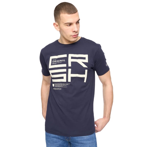 Crosshatch Mens Squarebox T-Shirt