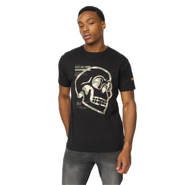 Duck and Cover Mens Skullmatic T-Shirt