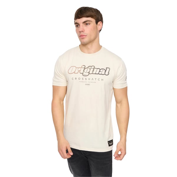 Crosshatch Hybridge T-paita miehille