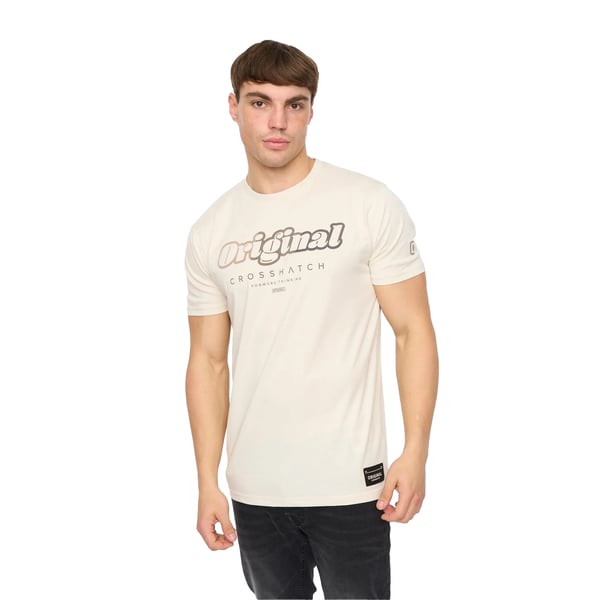 Crosshatch Hybridge T-paita miehille