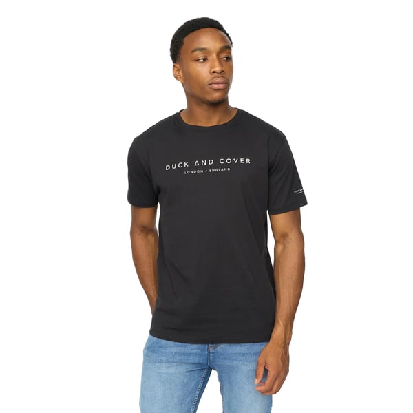 Duck and Cover Mens Crytons Heavyweight T-Shirt