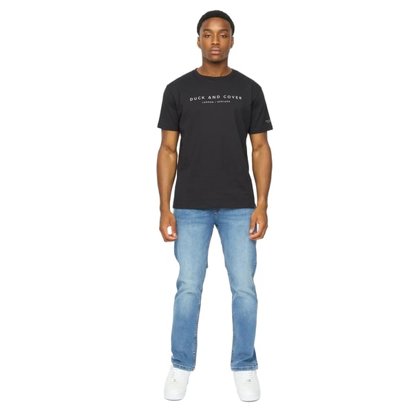 Duck and Cover Mens Crytons Heavyweight T-Shirt