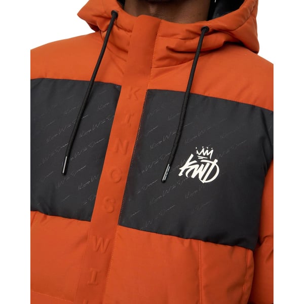 Kings Will Dream Mens Fractioned Puffer Jacket