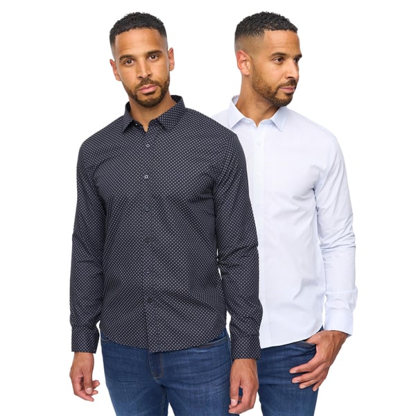 Bewley & Ritch Mens Hanshaw Shirt (Pack of 2)
