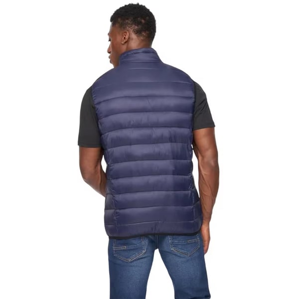 Crosshatch Mens Gattering Quilted Gilet
