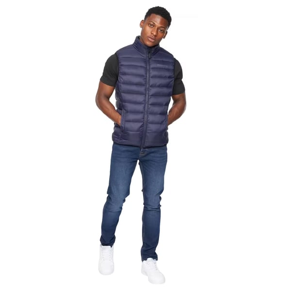 Crosshatch Mens Gattering Quilted Gilet
