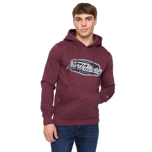 Crosshatch Hellmere Hoodie för män