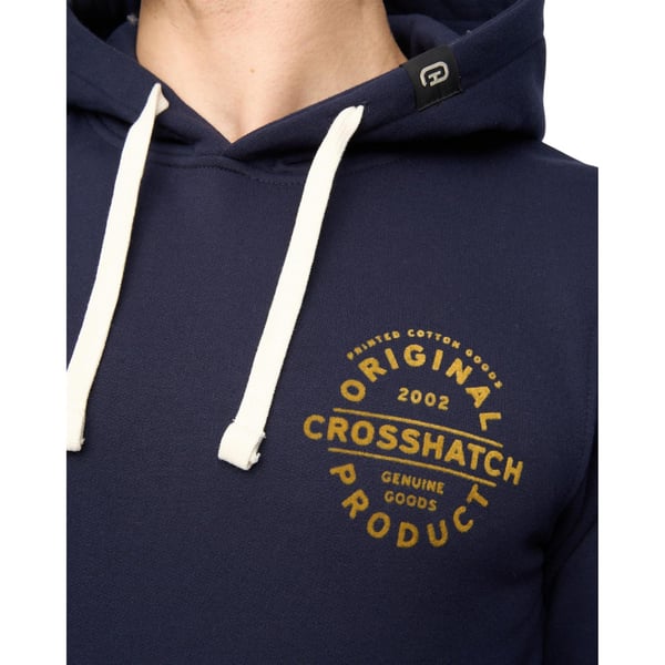 Crosshatch Mens Cresswell Hoodie