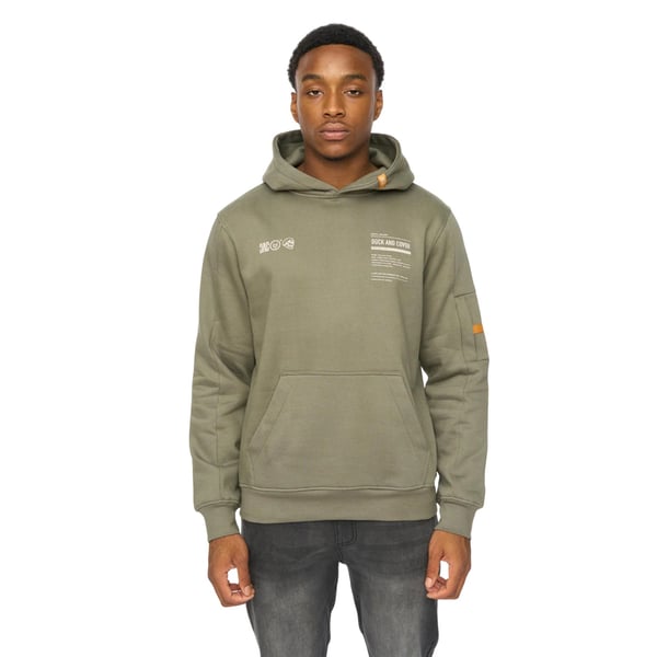 Duck and Cover Mens Skullmatic Hoodie