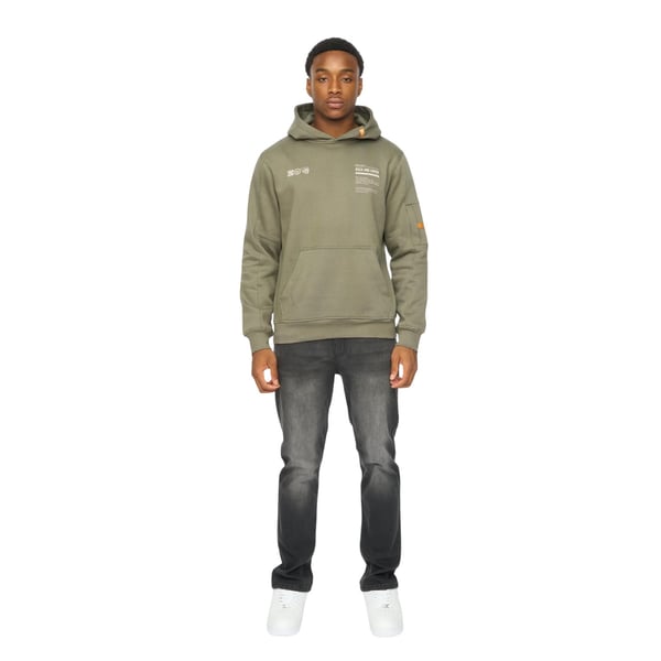Duck and Cover Mens Skullmatic Hoodie