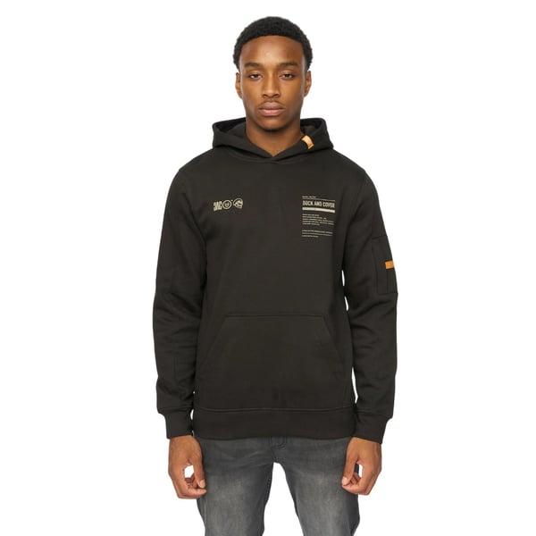 Duck and Cover Mens Skullmatic Hoodie