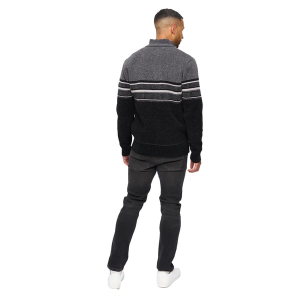 Bewley & Ritch Mens Feldstan Quarter Zip Jumper