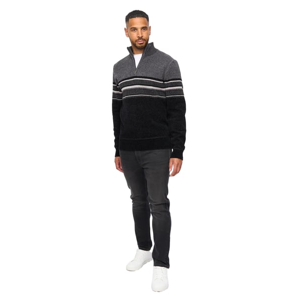 Bewley & Ritch Mens Feldstan Quarter Zip Jumper