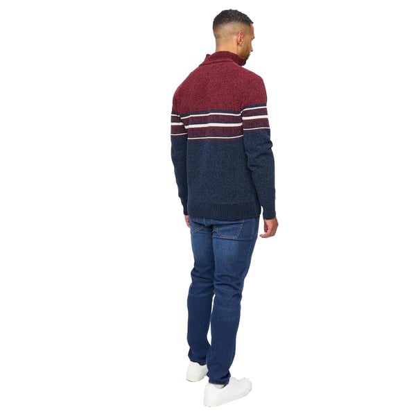 Bewley & Ritch Mens Feldstan Quarter Zip Jumper