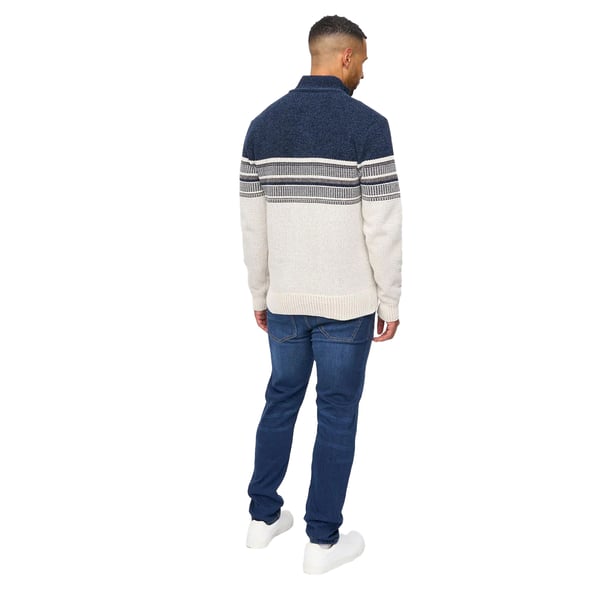 Bewley & Ritch Mens Feldstan Quarter Zip Jumper