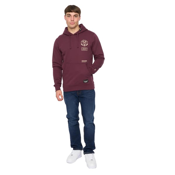 Crosshatch Mens Moules Hoodie