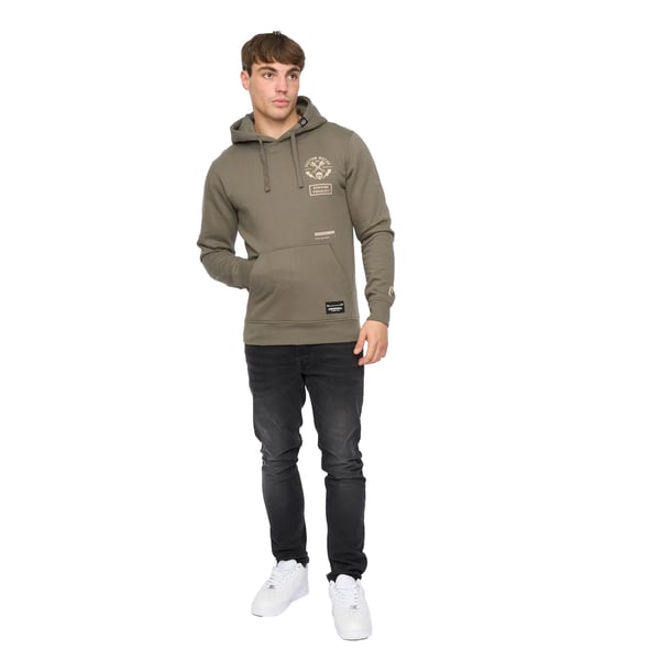 Crosshatch Mens Moules Hoodie