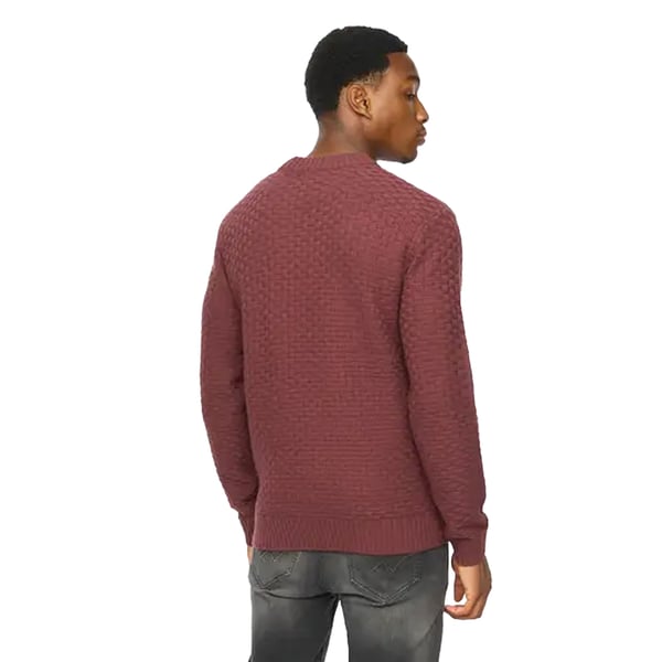 Duck and Cover Mens Matera Textured Knitted Jumper