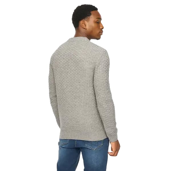 Duck and Cover Mens Matera Textured Knitted Jumper