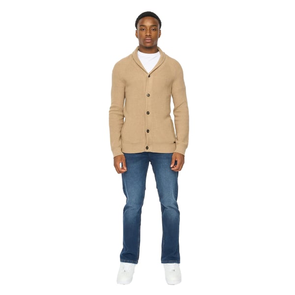 Duck and Cover Mens Venosa Shawl Collar Cardigan
