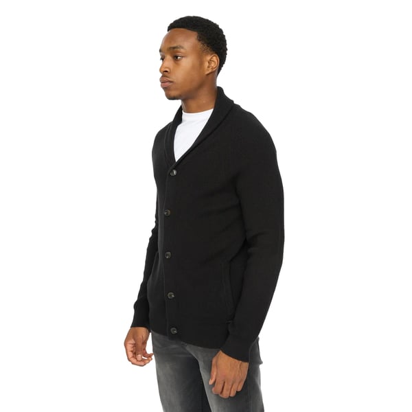 Duck and Cover Mens Venosa Shawl Collar Cardigan
