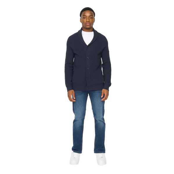 Duck and Cover Mens Venosa Shawl Collar Cardigan