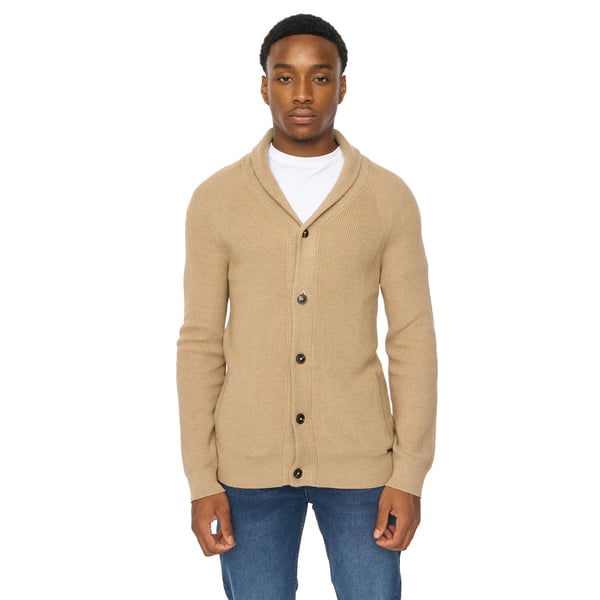 Duck and Cover Mens Venosa Shawl Collar Cardigan