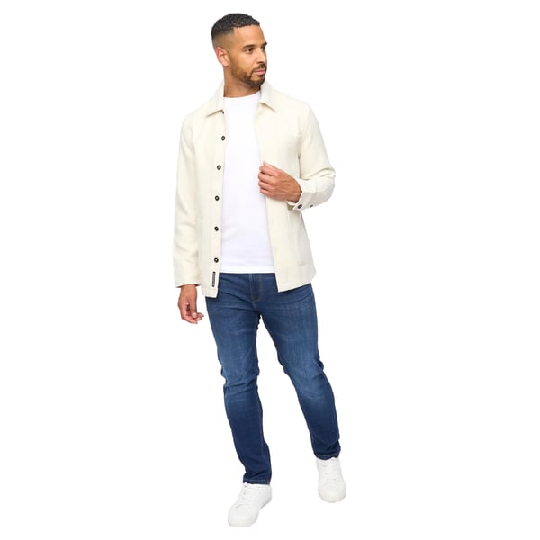 Bewley & Ritch Mens Haynerson Textured Overshirt