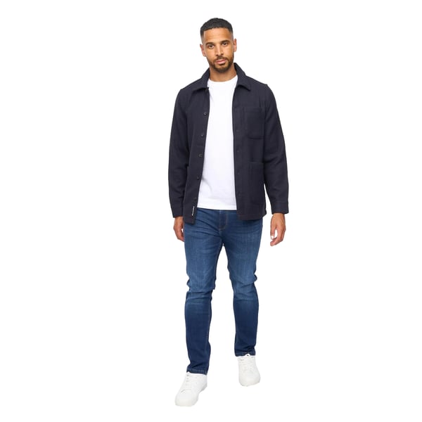 Bewley & Ritch Mens Haynerson Textured Overshirt