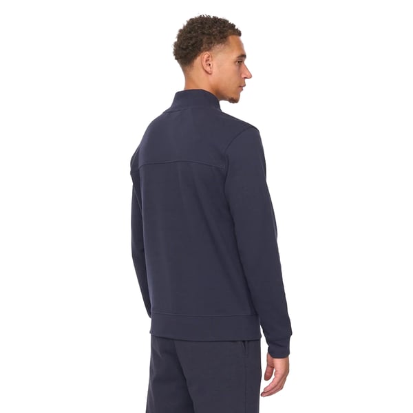 Duck and Cover Mens Slellmoore Quarter Zip Sweatshirt