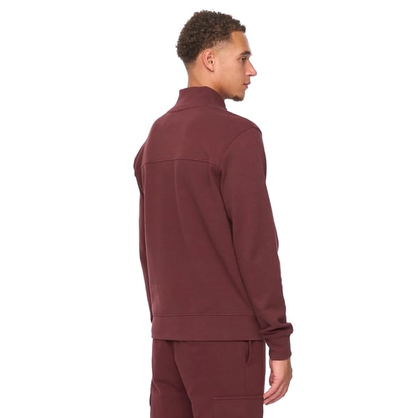 Duck and Cover Mens Slellmoore Quarter Zip Sweatshirt