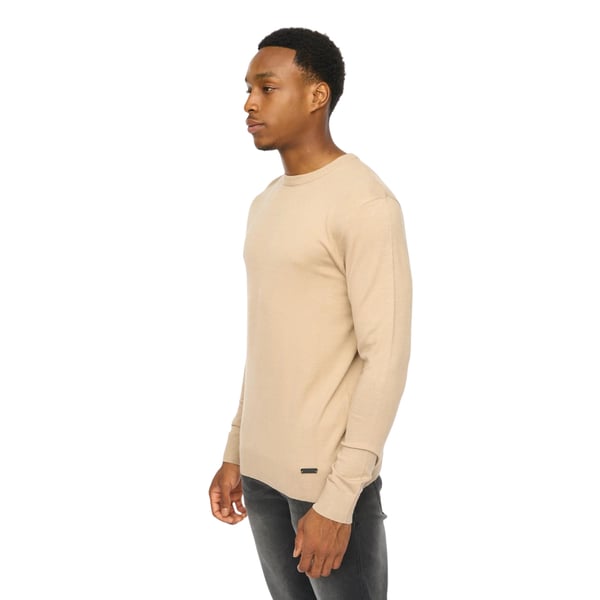 Duck and Cover Mens Consenza Knitted Crew Neck Sweatshirt