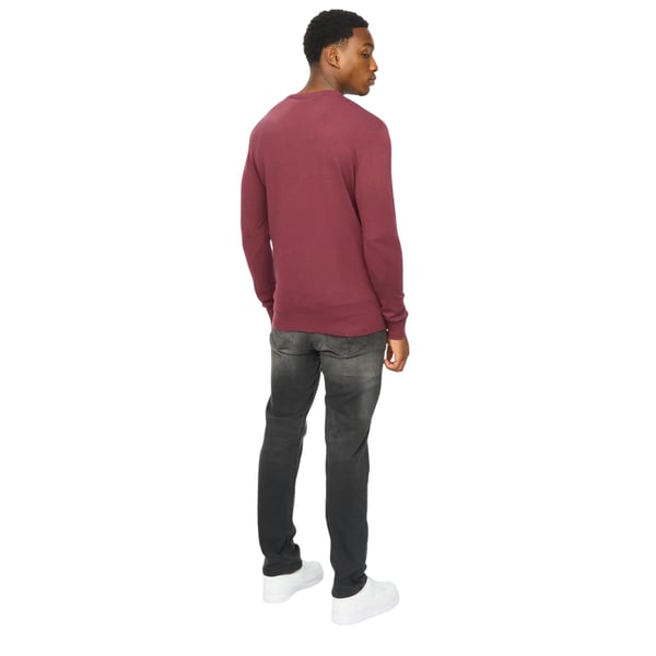 Duck and Cover Mens Consenza Knitted Crew Neck Sweatshirt