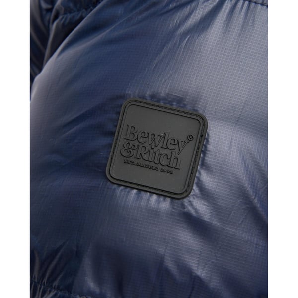 Bewley & Ritch Mens Northbrook Wet Look Padded Jacket