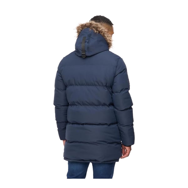 Bewley & Ritch Mens Northbrook Wet Look Padded Jacket