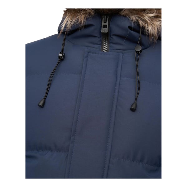 Bewley & Ritch Mens Northbrook Wet Look Padded Jacket