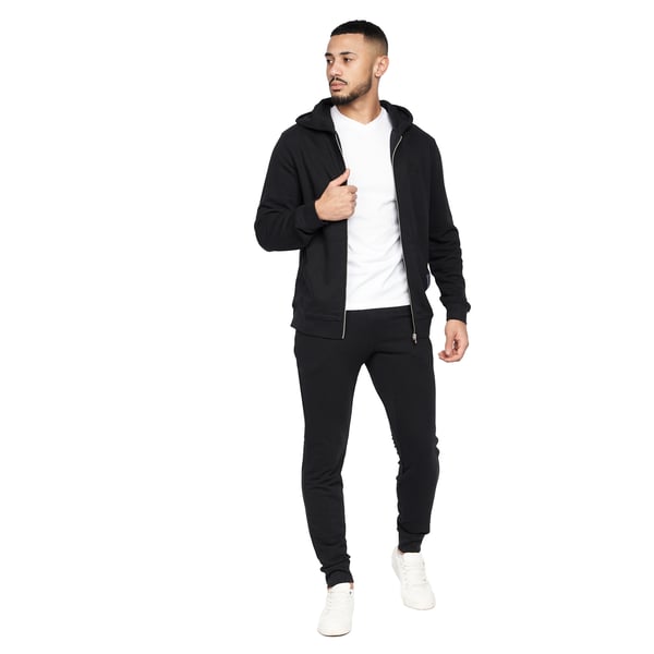Crosshatch Mens Braxson Full Zip Hoodie