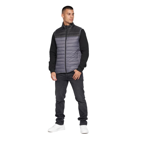 Crosshatch Mens Presnell High-Neck Gilet