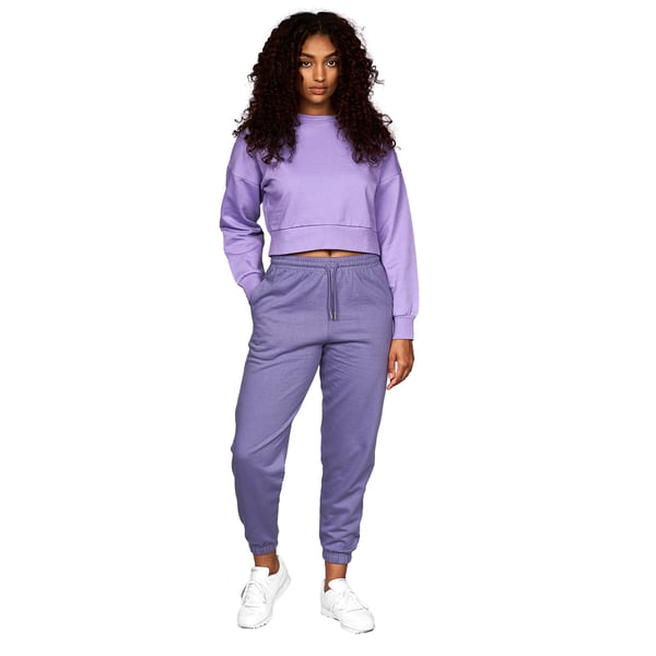 Juice Womens/Ladies Catalina Crew Neck Crop Sweatshirt