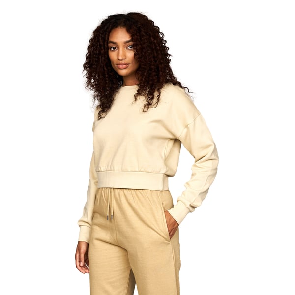 Juice Womens/Ladies Catalina Crew Neck Crop Sweatshirt