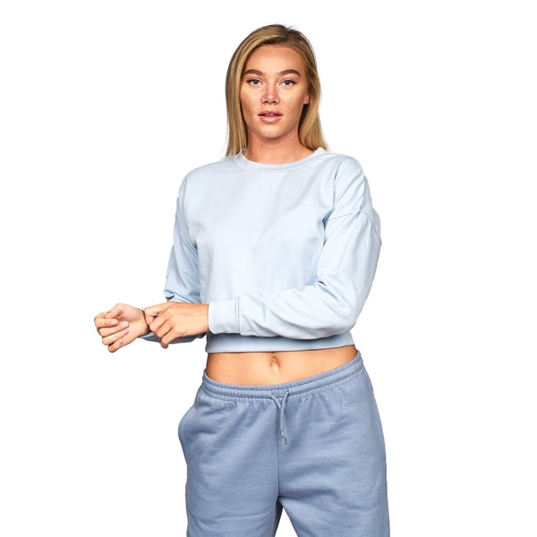 Juice Womens/Ladies Catalina Crew Neck Crop Sweatshirt