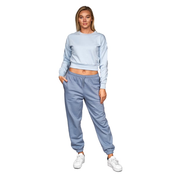 Juice Womens/Ladies Catalina Crew Neck Crop Sweatshirt