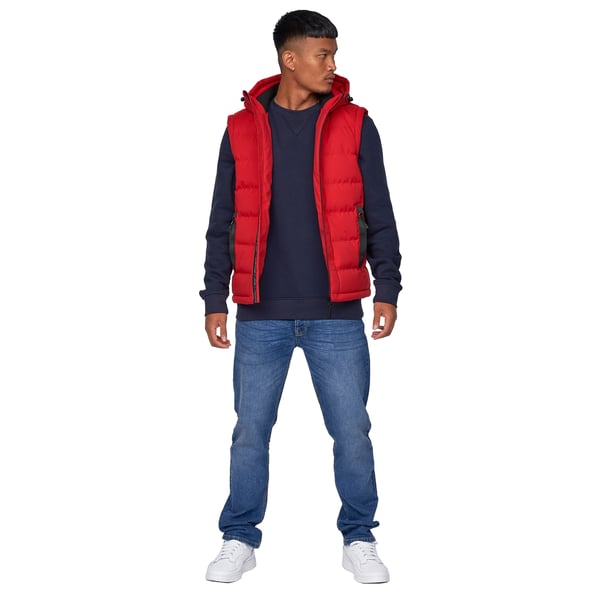 Crosshatch Kampnew Gilet med prægning for mænd