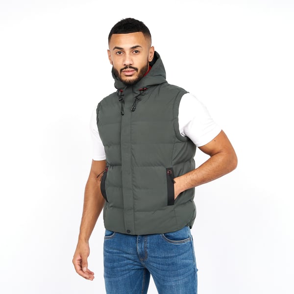 Crosshatch Kampleys Gilet med prægning til mænd